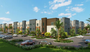 Rendering of the planned Barnett Villas apartments. Source: FK Architecture
